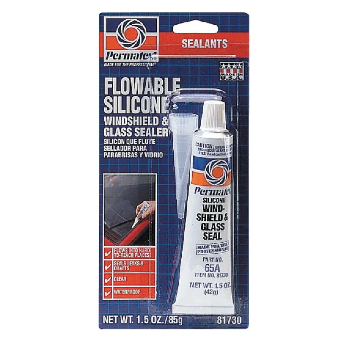 Quality Permatex 1.5 Oz. Windshield And Glass Sealer Environmentally Friendly