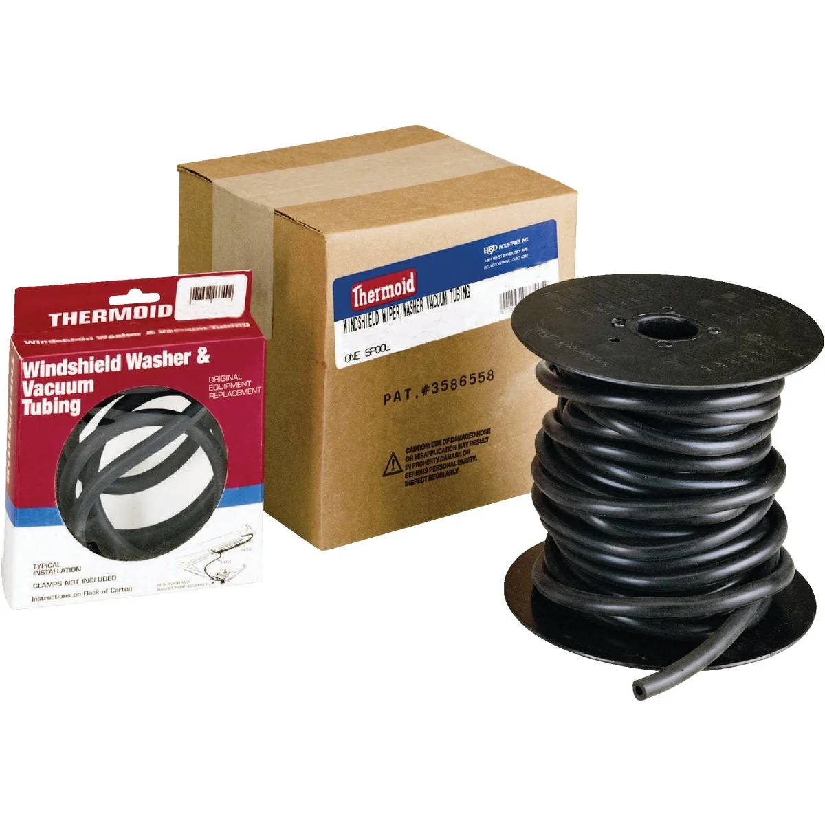 Smart Thermoid 7 32 In. ID x 50 Ft. L. Bulk Windshield Washer Hose Traditional