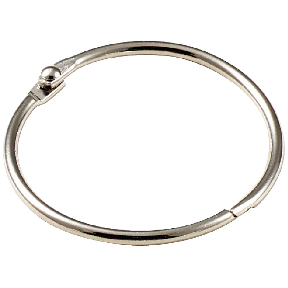 Advanced Lucky Line Steel Nickel-Plated 2 In. Key Ring 2-Pack Authentic
