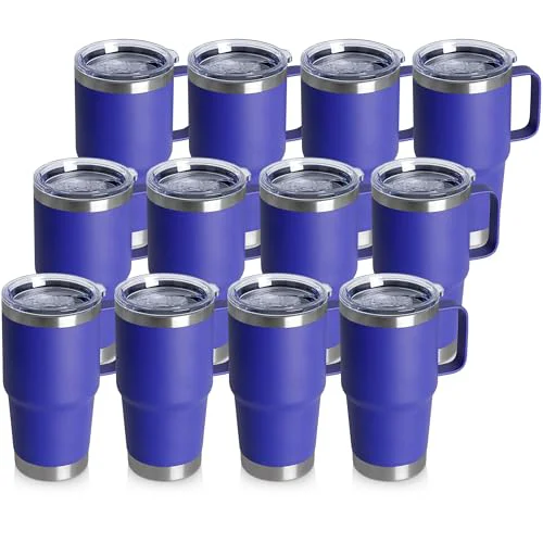 Classic 20oz Tumbler Bulk with Lid 12 Count Carefully Designed