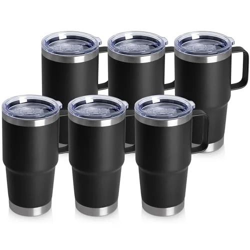 Exclusive 20oz Tumbler Bulk with Lid 6 Count Exceptional