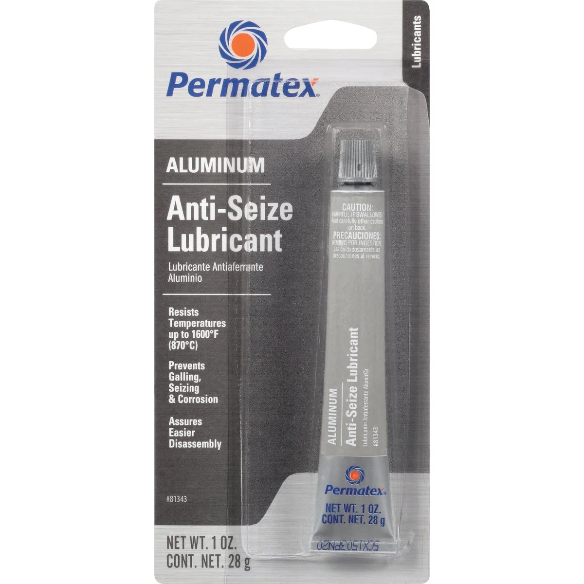 Classic PERMATEX 1 Oz. Tube Anti-Seize Lubricant Prestigious