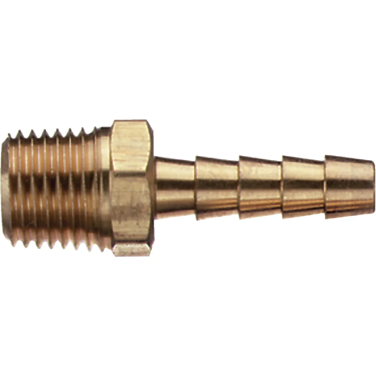 Excellent Tru-Flate 1 4 In. Barb 1 4 In. MNPT Brass Hose End User-Friendly
