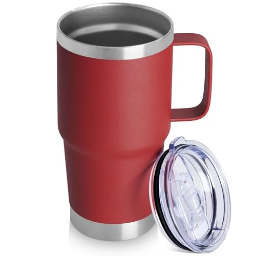 Convenient 20oz Tumbler with Lid Secure