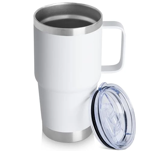 Unique 20oz Tumbler with Handle Lid Luxury
