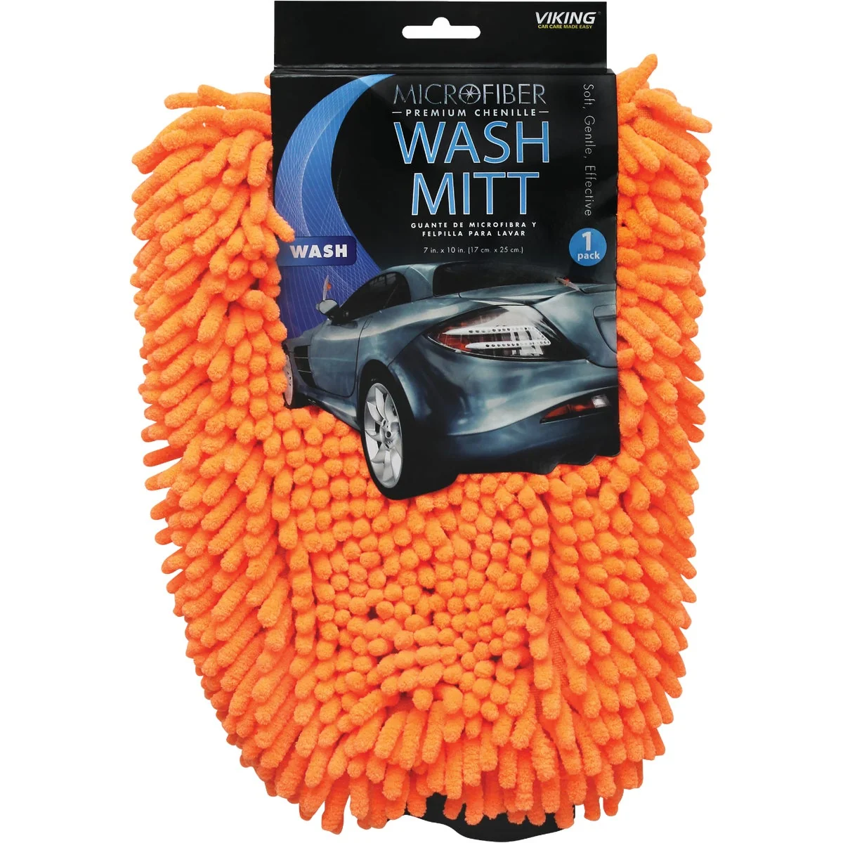 Exceptional Viking Prestige Pearl Chenille Wash Mitt Modern