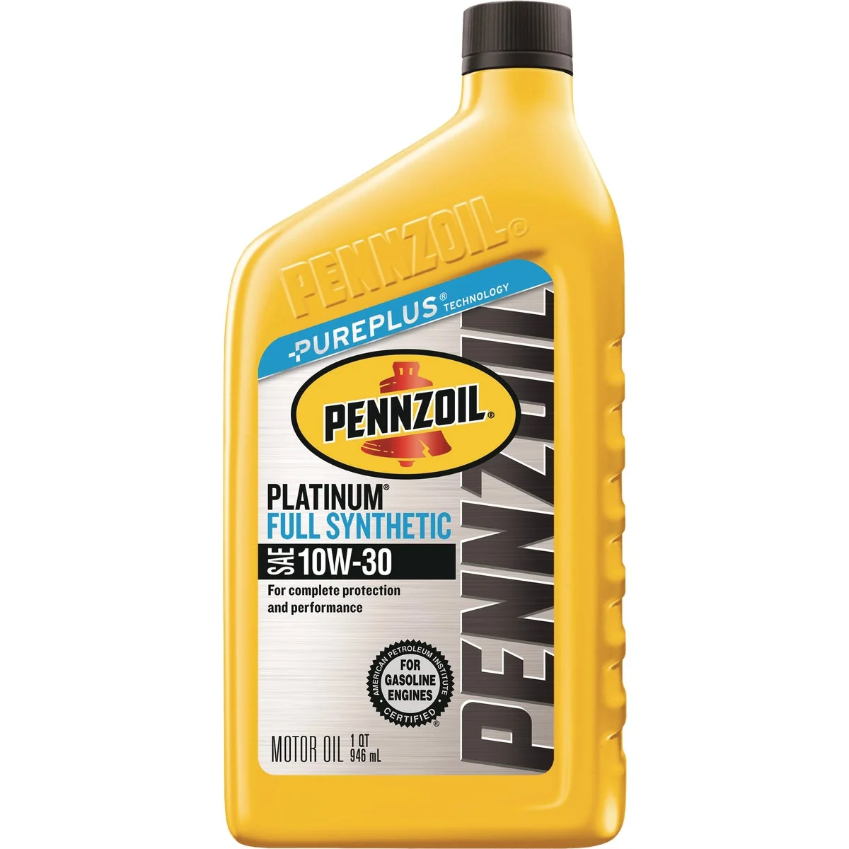 Recyclable Pennzoil 10W30 Quart Synthetic Motor Oil Original