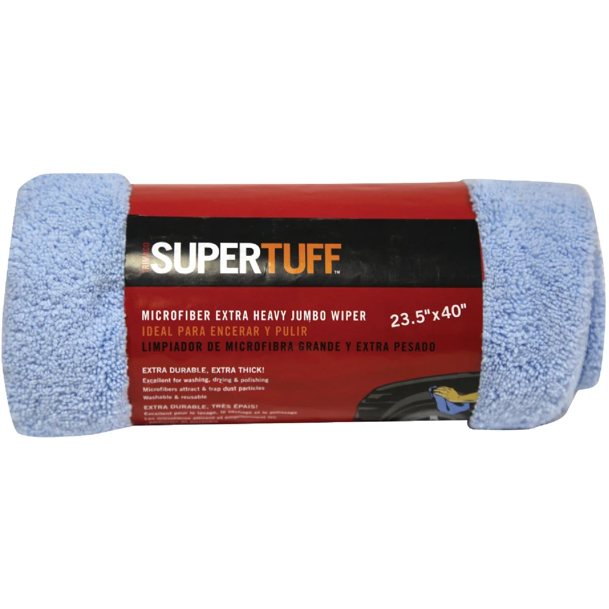 Professional Trimaco SuperTuff 23-1 2 In. W x 40 In. L Microfiber Cleaning Cloth Official