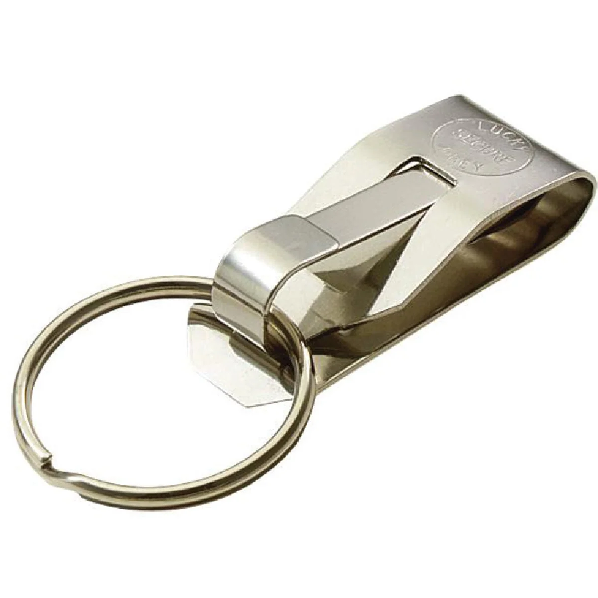 Powerful Lucky Line Steel Steel 1-1 8 In. Belt Hook Key Ring Responsible