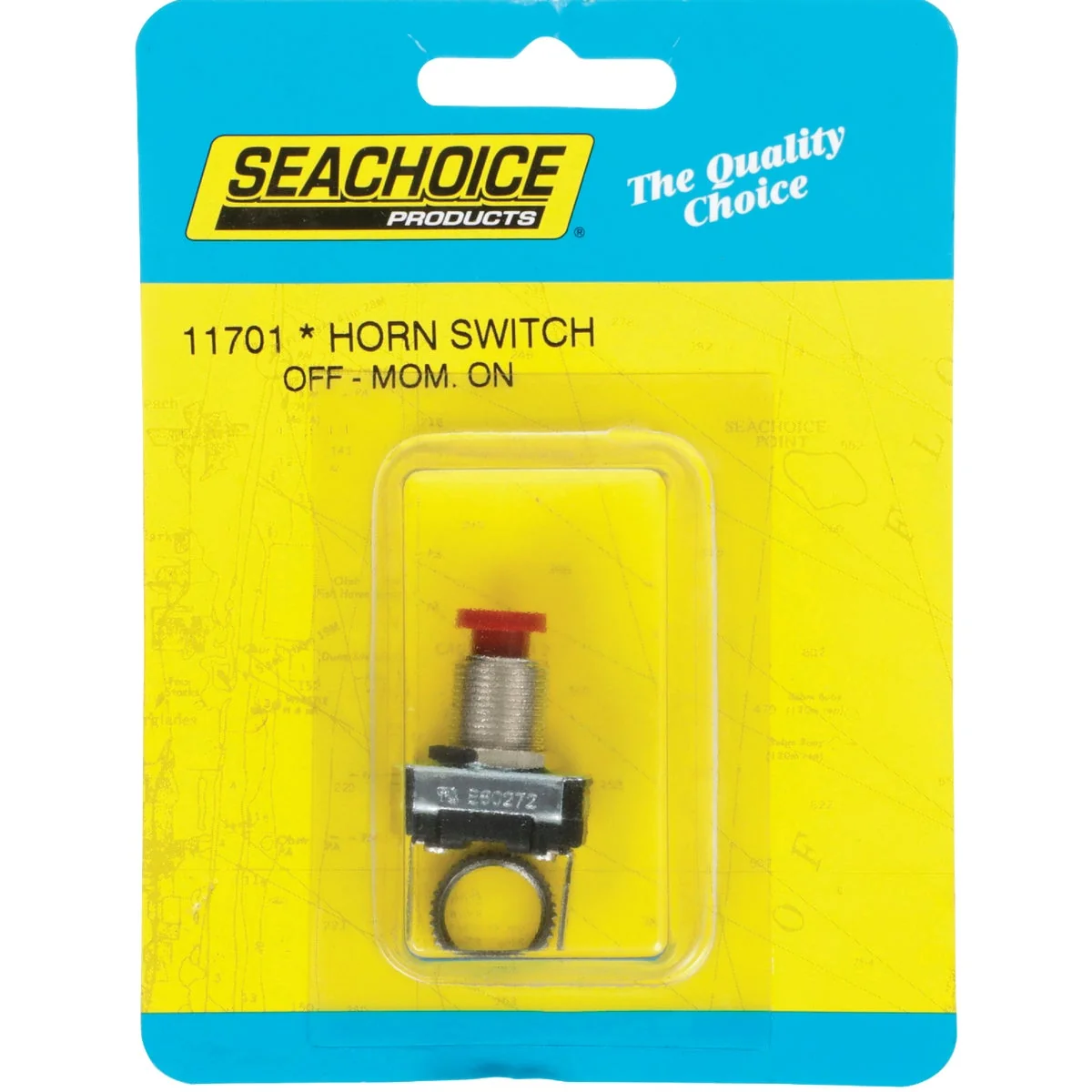 Artisan Seachoice Pushbutton Horn Switch Off Mom High-End
