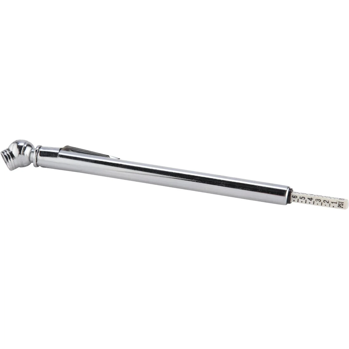 Premium Tru-Flate 1-20 psi Chrome-Plated Tire Gauge Casual