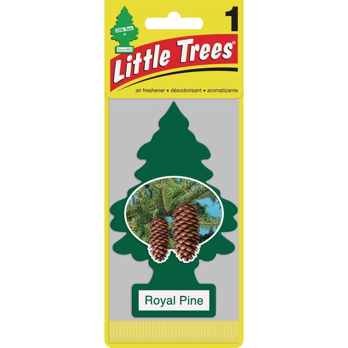 Original Little Trees Car Air Freshener Royal Pine Expertly Made