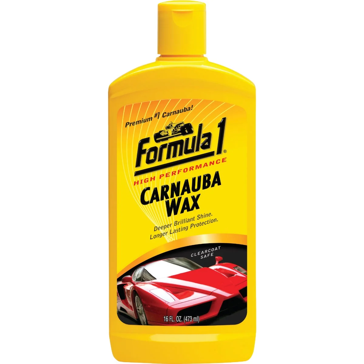 Innovative Formula 1 16 Oz. Liquid Carnauba Car Wax Natural