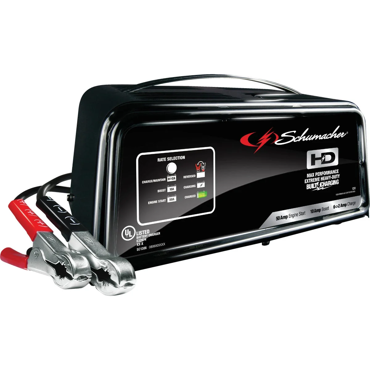 User-Friendly Schumacher 50 Amp Automatic Battery Charger Optimized