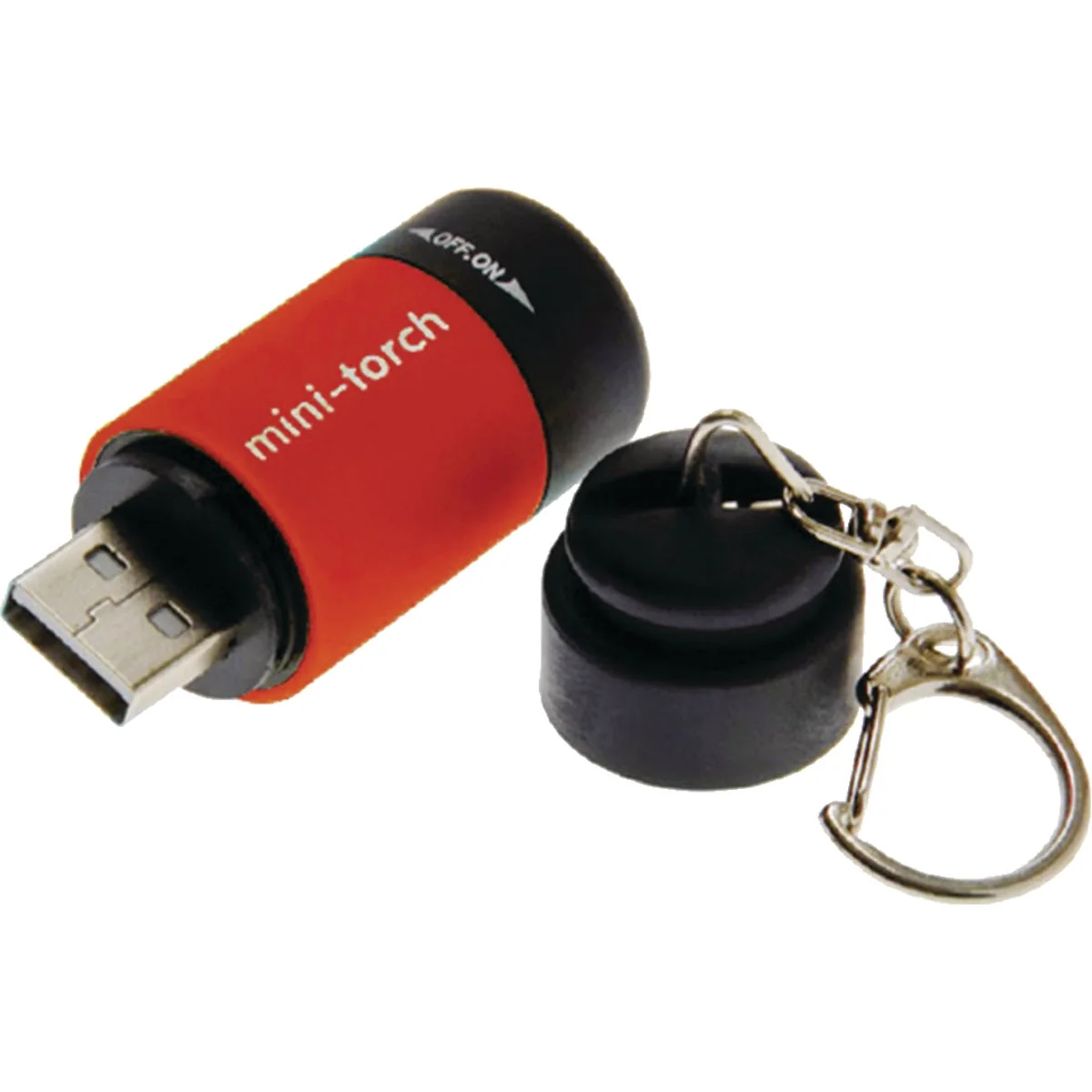 Soft Lucky Line Utilicarry LED USB Mini Torch Key Ring Light User-Friendly