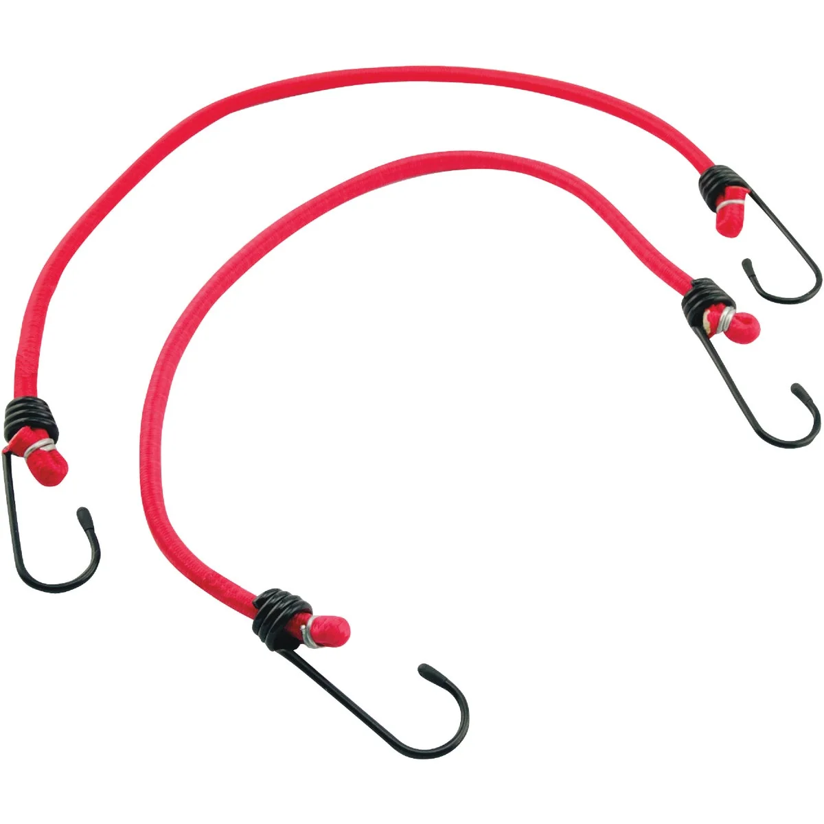 Natural Erickson 8mm x 13 Vinyl Coated Steel Bungee Cord Set 2-Pack Elite