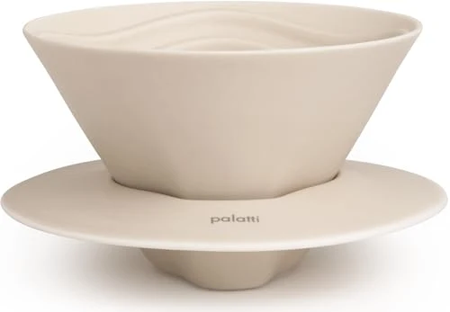 Minimalist Dune Porcelain Pour Over Coffee Dripper Efficient
