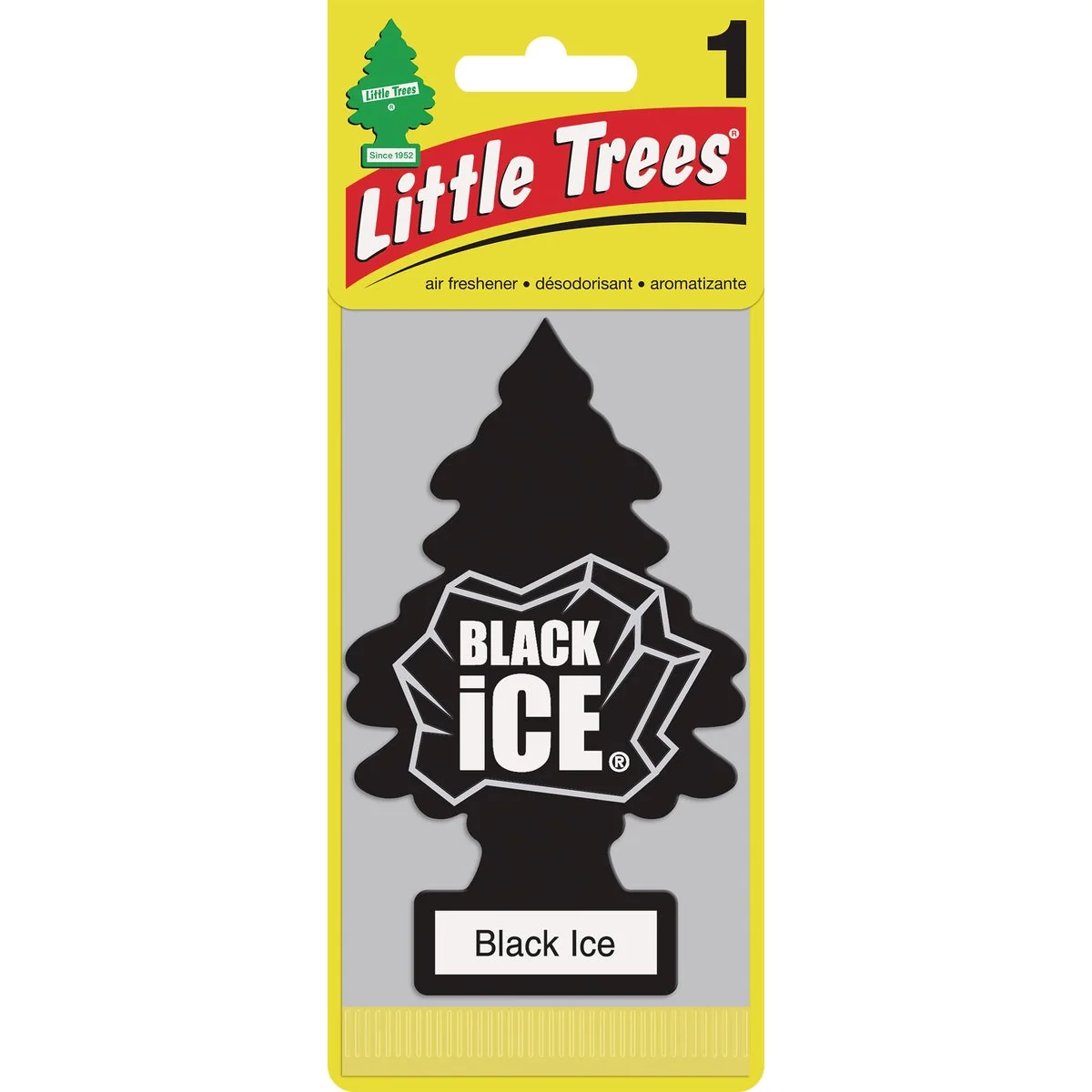 User-Friendly Little Trees Car Air Freshener Black Ice Dependable