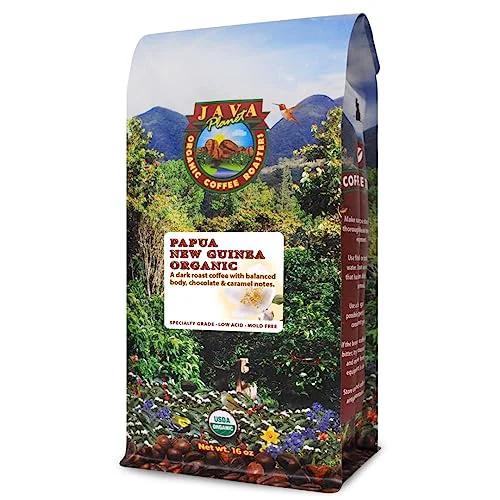 Elegant Low Acid Organic Whole Bean Coffee 16 Ounce Official