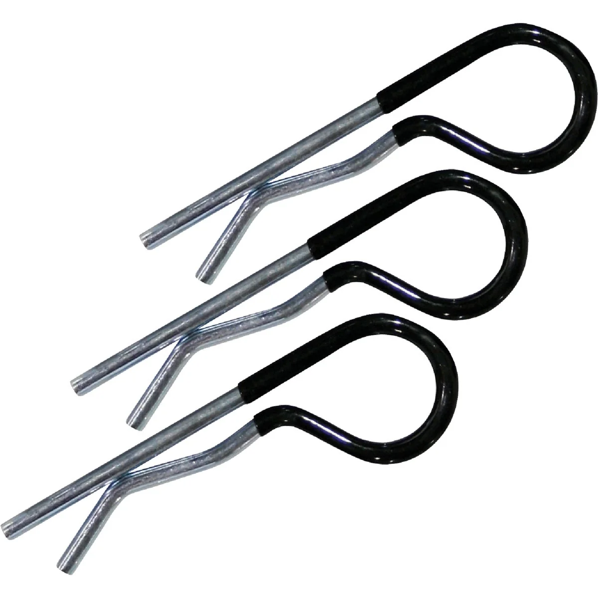 Durable Reese Towpower 2 5 In. x 5-4 5 In. Cadmium Plated Steel Hitch Pin Clip Natural