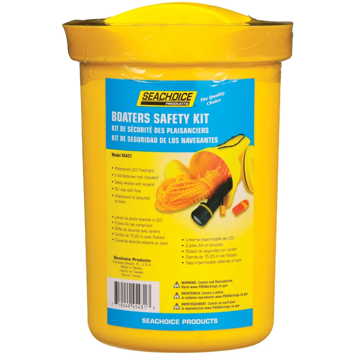 Functional Seachoice Boat Bailer Safety Kit Powerful