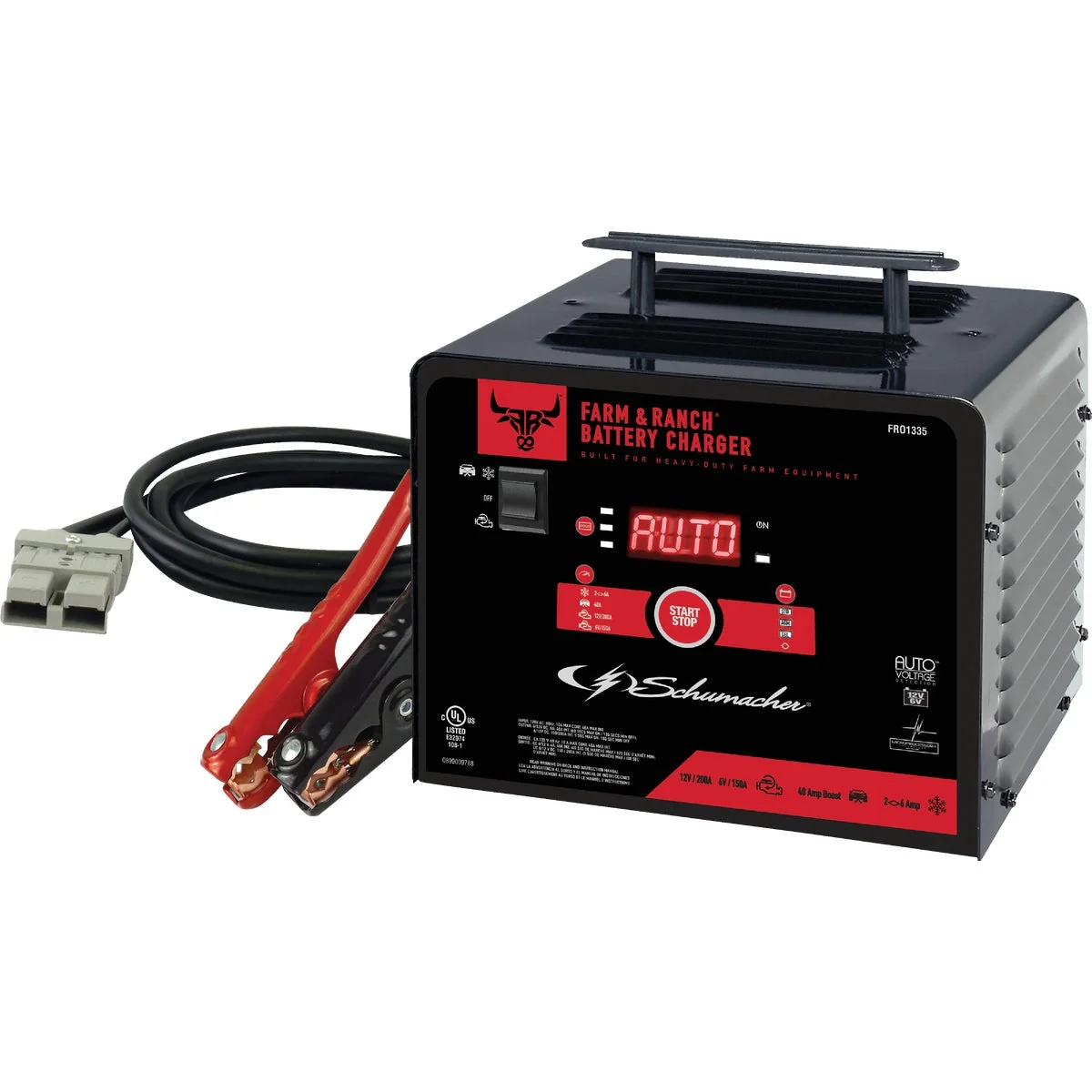 Smooth Schumacher 200 Amp Manual Battery Charger First-Class