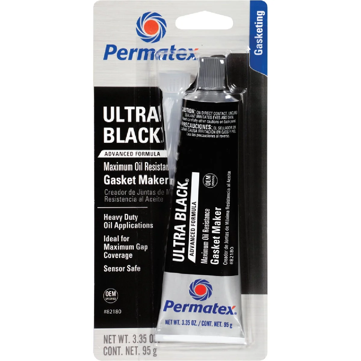 Casual Permatex 3.35 Oz. Ultra Black Silicone Gasket Maker Green