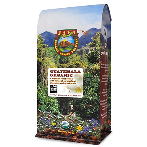 Innovative Low Acid Organic Guatemalan Coffee Beans 16 Ounce Consistent