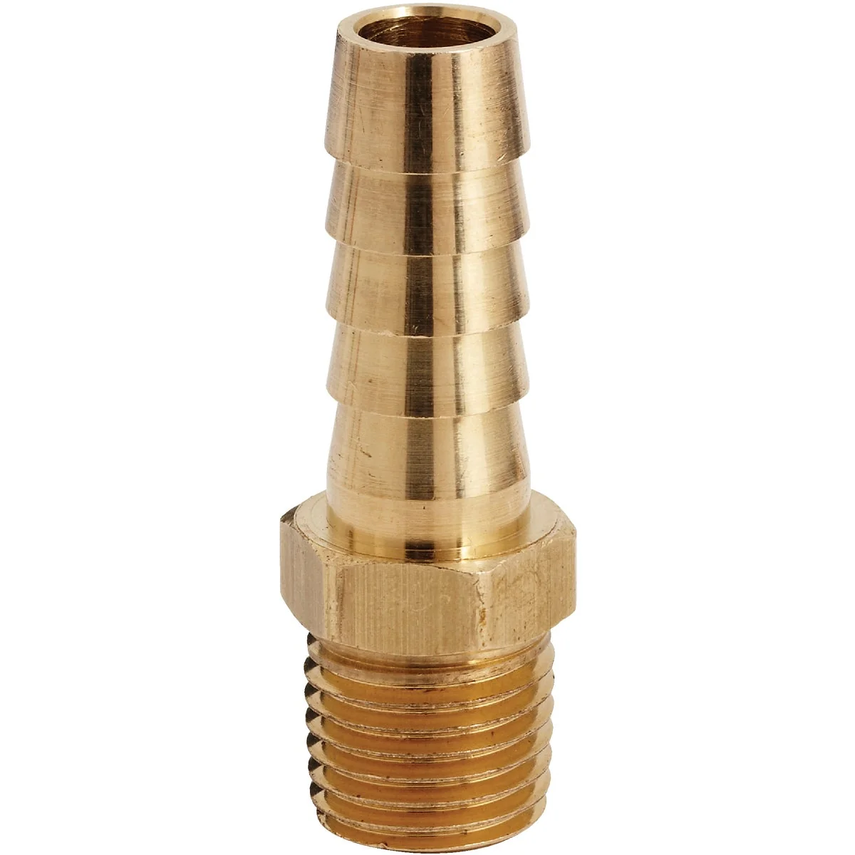 Secure Milton 3 8 In. Barb 1 4 In. MNPT Brass Hose End 2-Pack Carefully Designed
