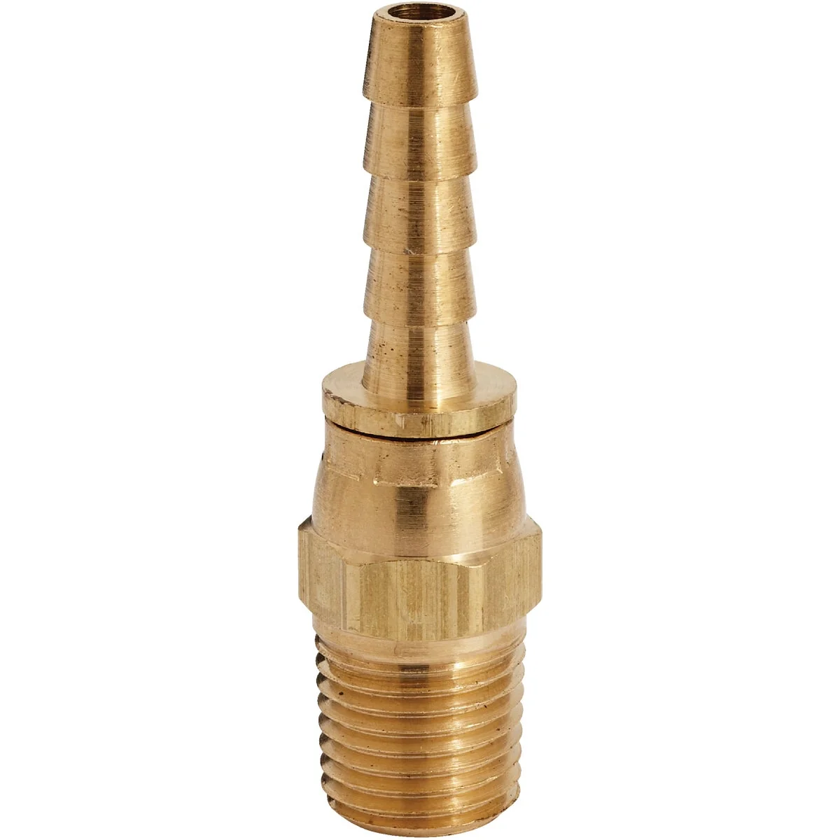 Innovative Milton Full Swivel 1 4 In. MPT x 1 4 In. Swivel Brass Plug Smooth
