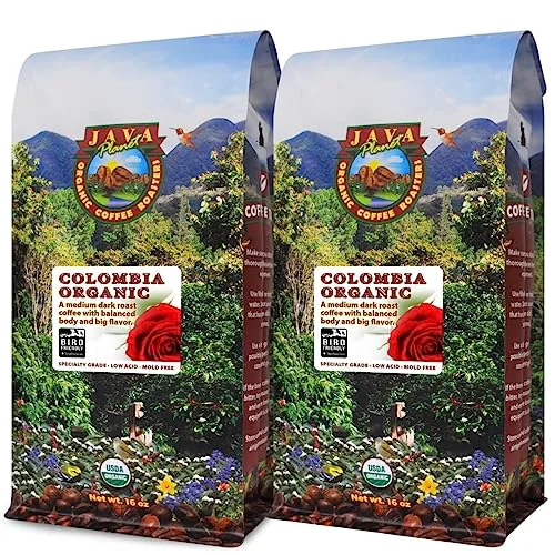 Responsible Low Acid Organic Colombian Coffee Beans 32 Ounce Detailed