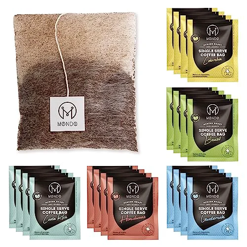 Responsible Mondo Single Serve Coffee Bags 8.47 Ounce Organic