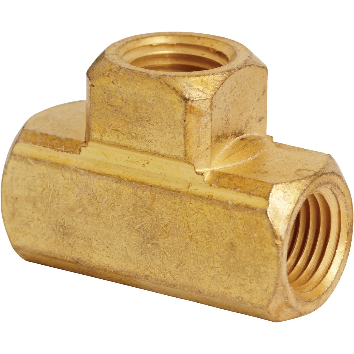 World-Class Milton 1 4 In. NPT Brass Female Air Hose Tee Efficient