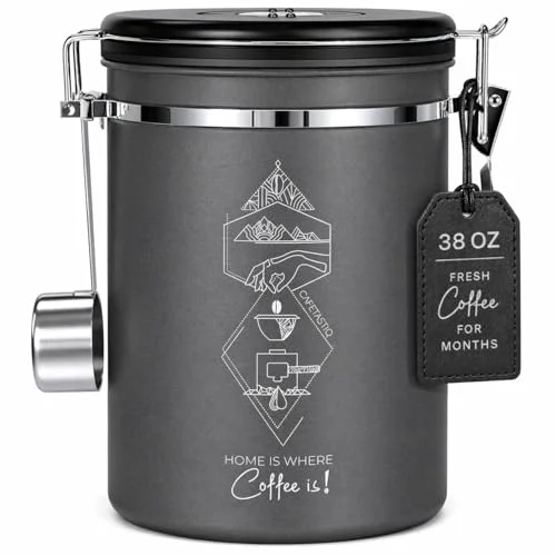 Elite Large Coffee Canister Traditional