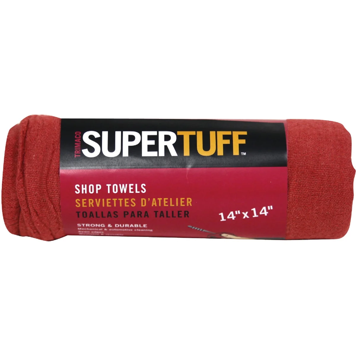 Casual Trimaco SuperTuff 14 In. Square Washable Shop Towel 5-Pack High-Performance