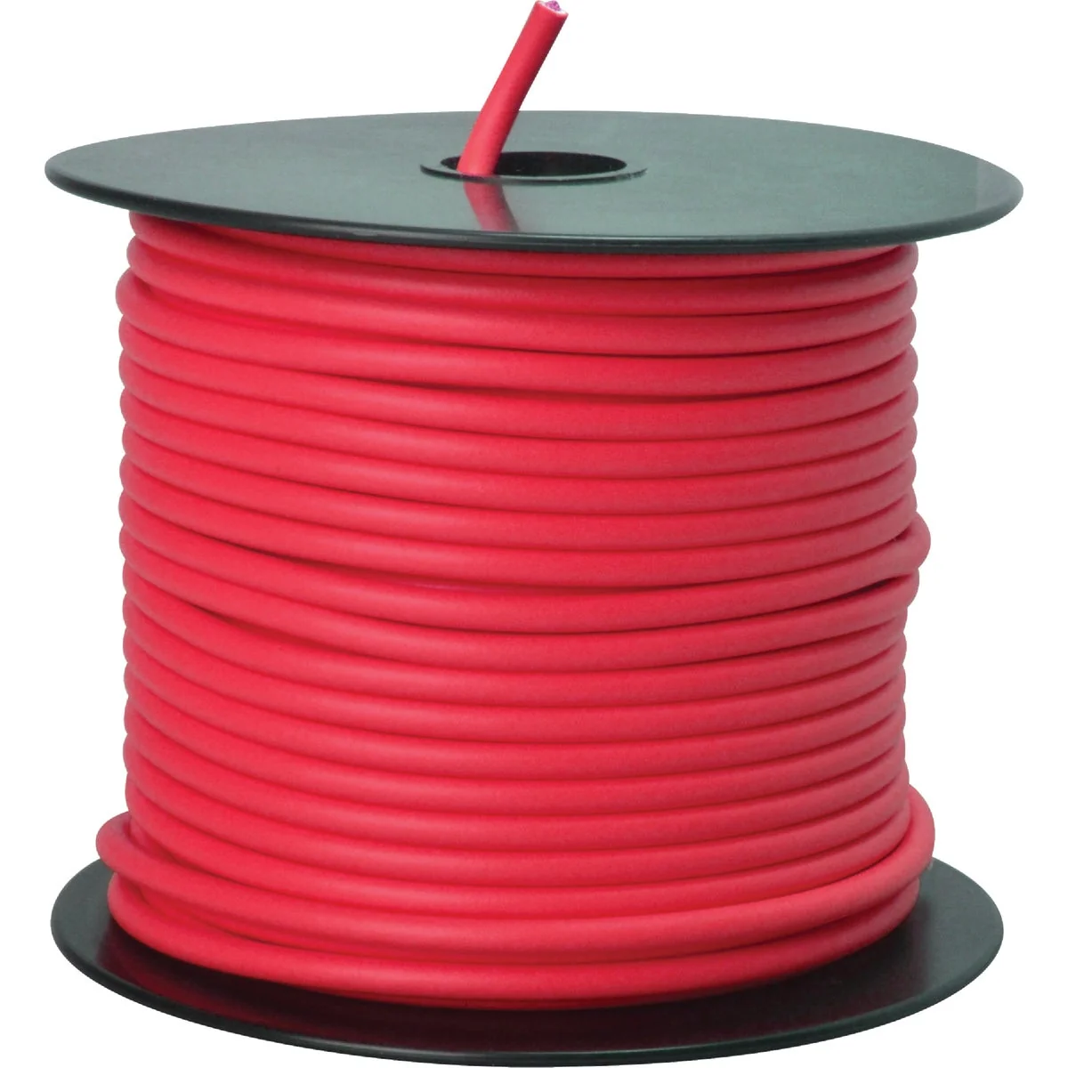 Next-Generation ROAD POWER 100 Ft. 12 Ga. PVC-Coated Primary Wire Red Practical