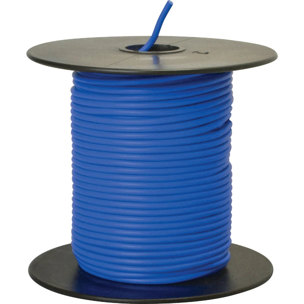 Functional ROAD POWER 100 Ft. 18 Ga. PVC-Coated Primary Wire Blue Premium Material