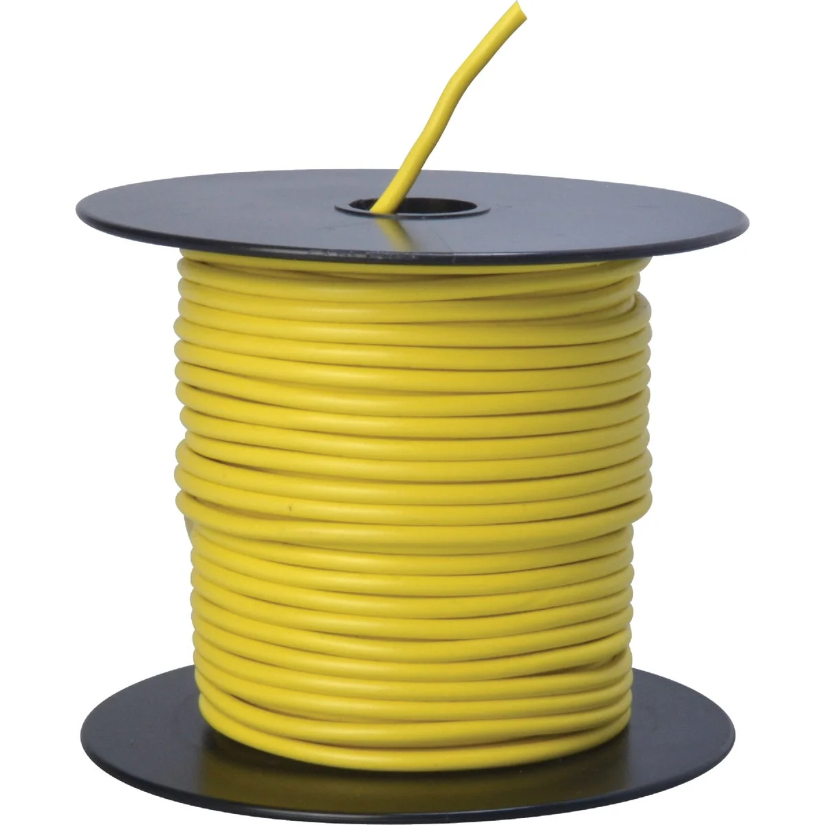 Clean ROAD POWER 100 Ft. 14 Ga. PVC-Coated Primary Wire Yellow Elegant