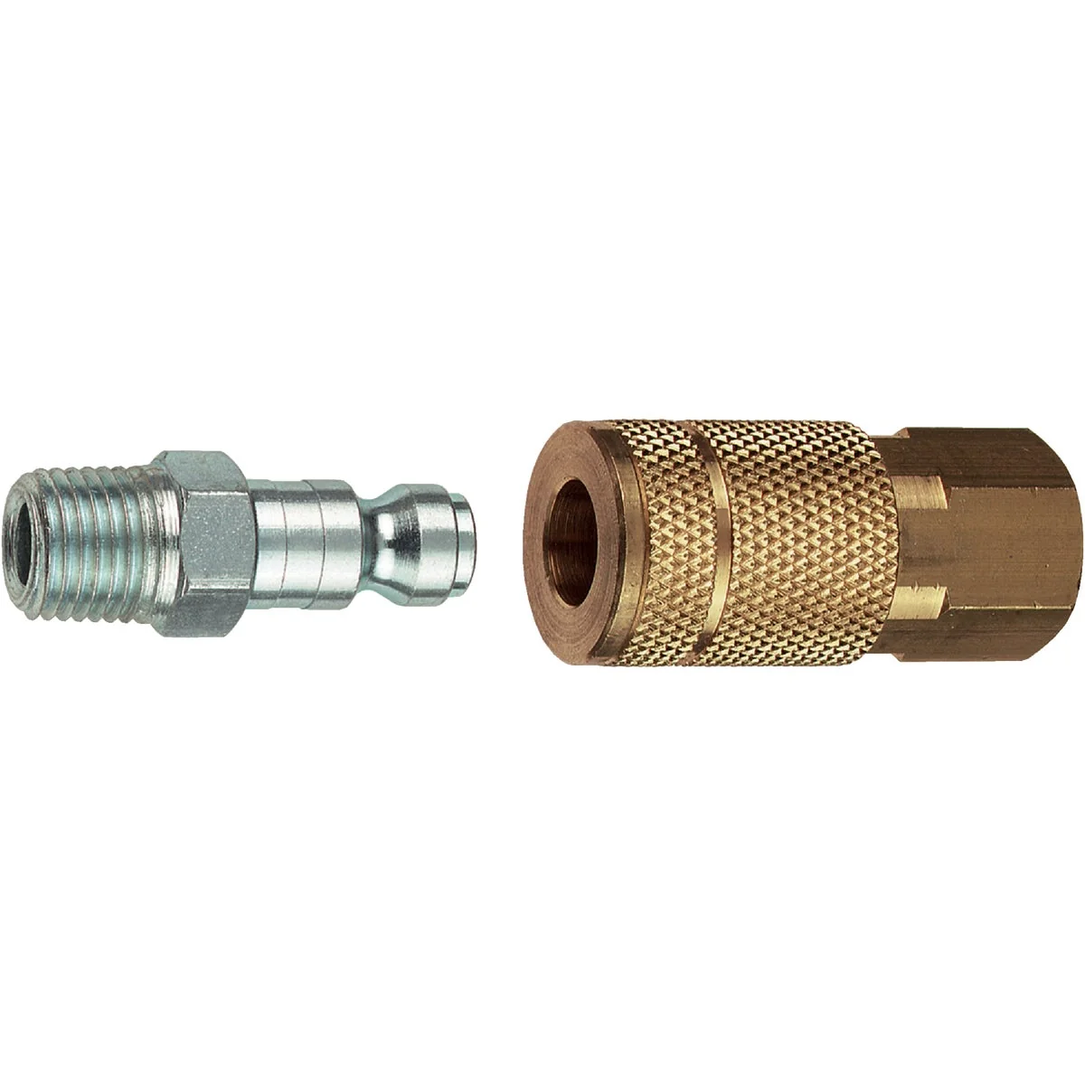 Certified Tru-Flate Steel-Plated Coupler Nipple Set Innovative