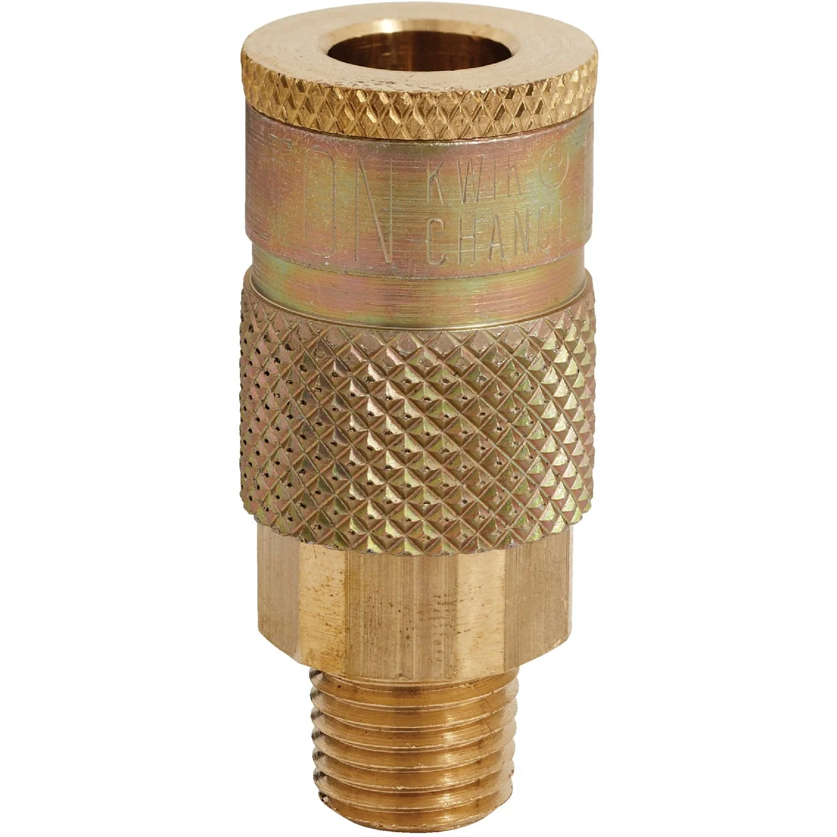 Breathable Milton Tru-Flate 1 4 In. MPT T-Style Brass Coupler Next-Generation