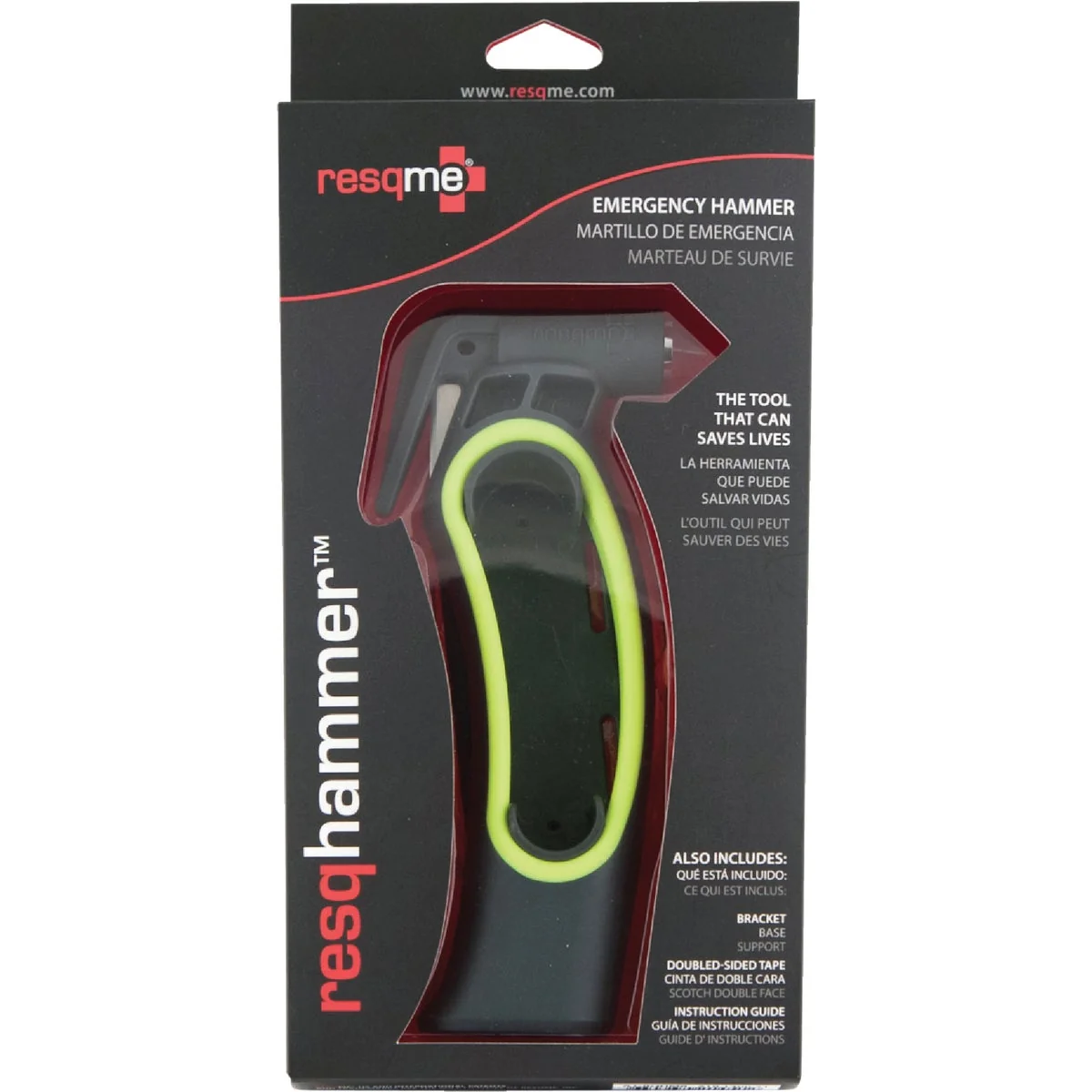 Elegant Resqme Hammer and Cutting Blade Car Rescue Tool Practical