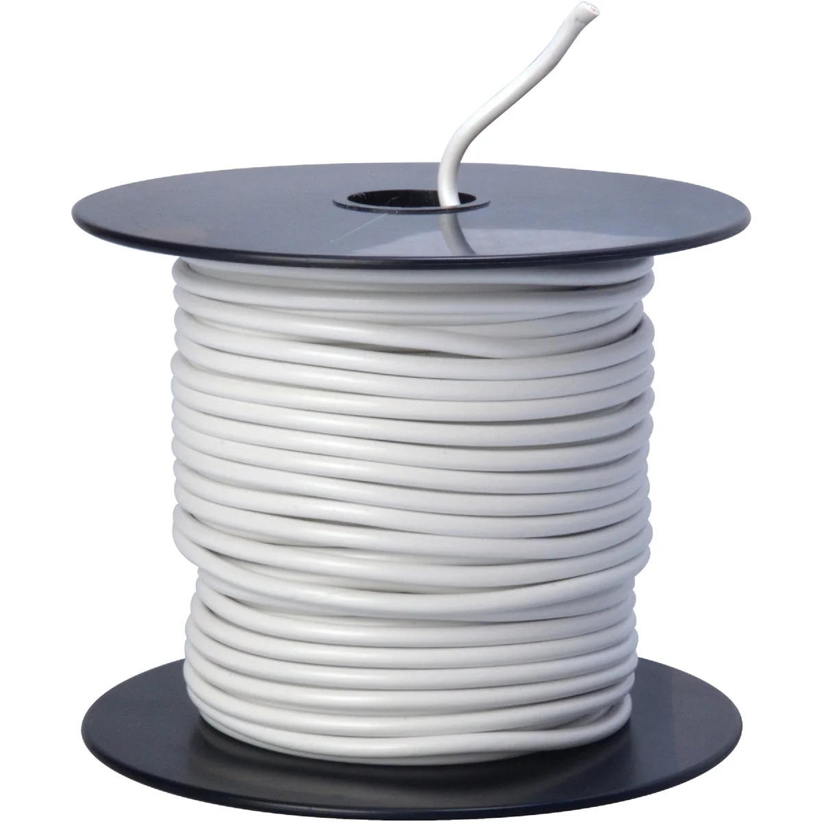 Artisan ROAD POWER 100 Ft. 14 Ga. PVC-Coated Primary Wire White User-Friendly