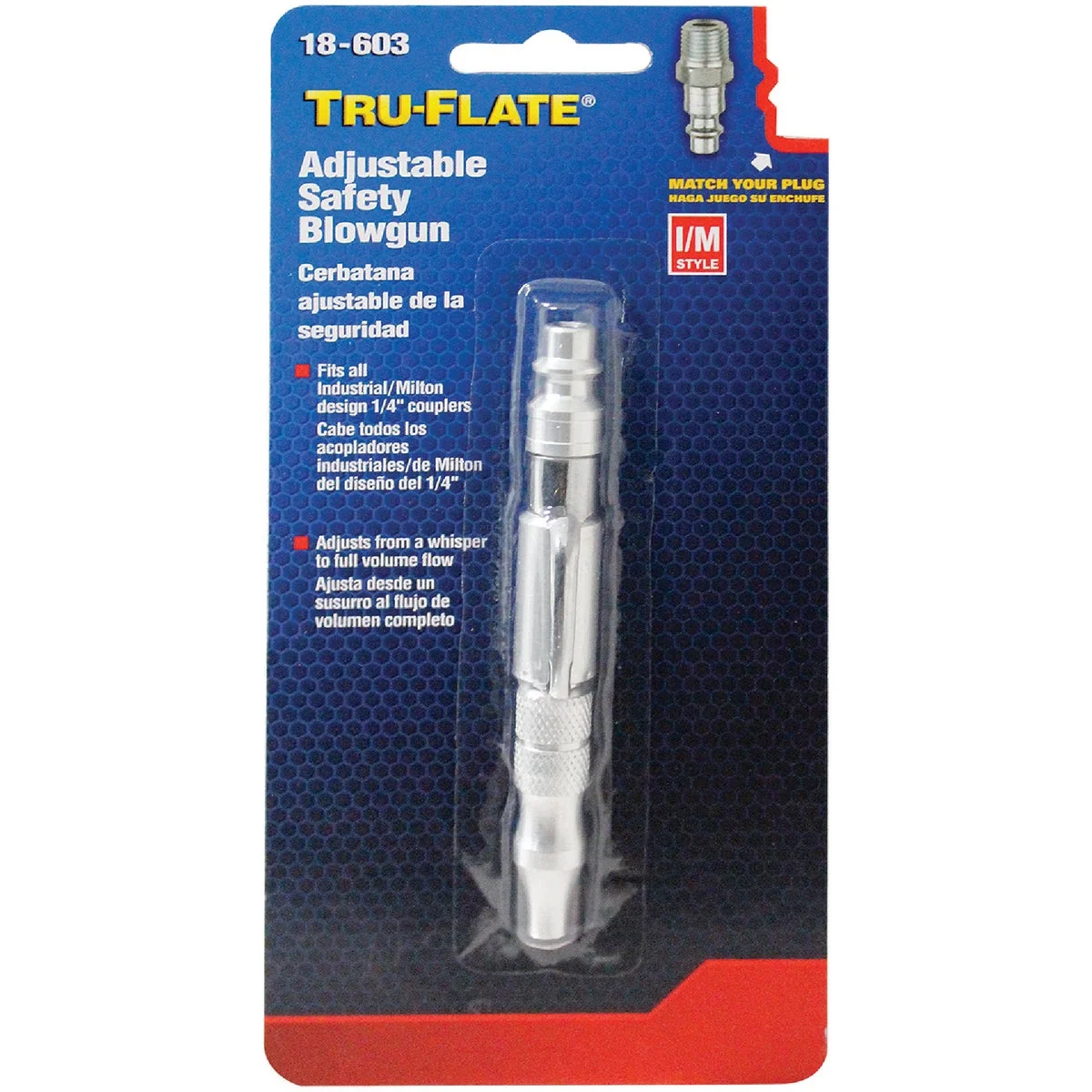 Superior Tru-Flate 150 PSI Adjustable Blow Gun Recyclable
