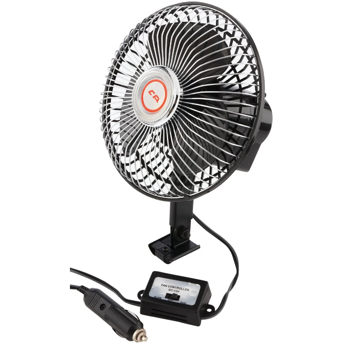 Optimized Custom Accessories Oscillating Auto Car Fan Environmentally Friendly