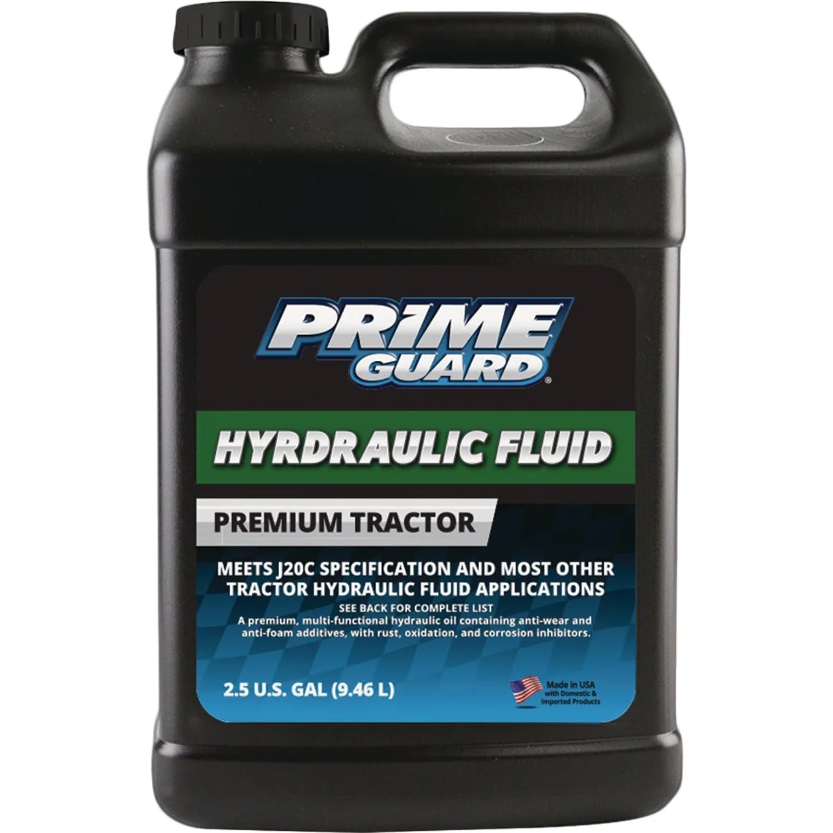 Reusable Prime Guard 2-1 2 Gal. 10W Premium Tractor Hydraulic Oil Official