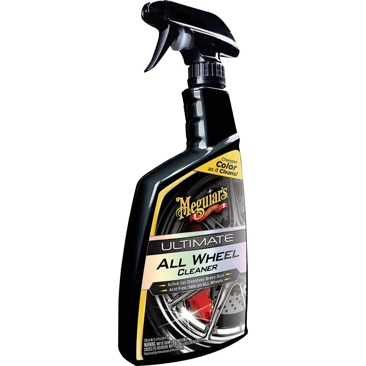 Exceptional Meguiar’s 24 Oz. Trigger Spray Gel All Wheel Cleaner Convenient