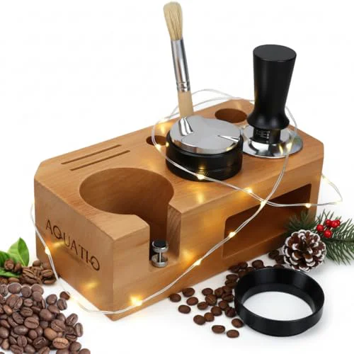 Responsible Espresso Tamping Station With Tools Genuine