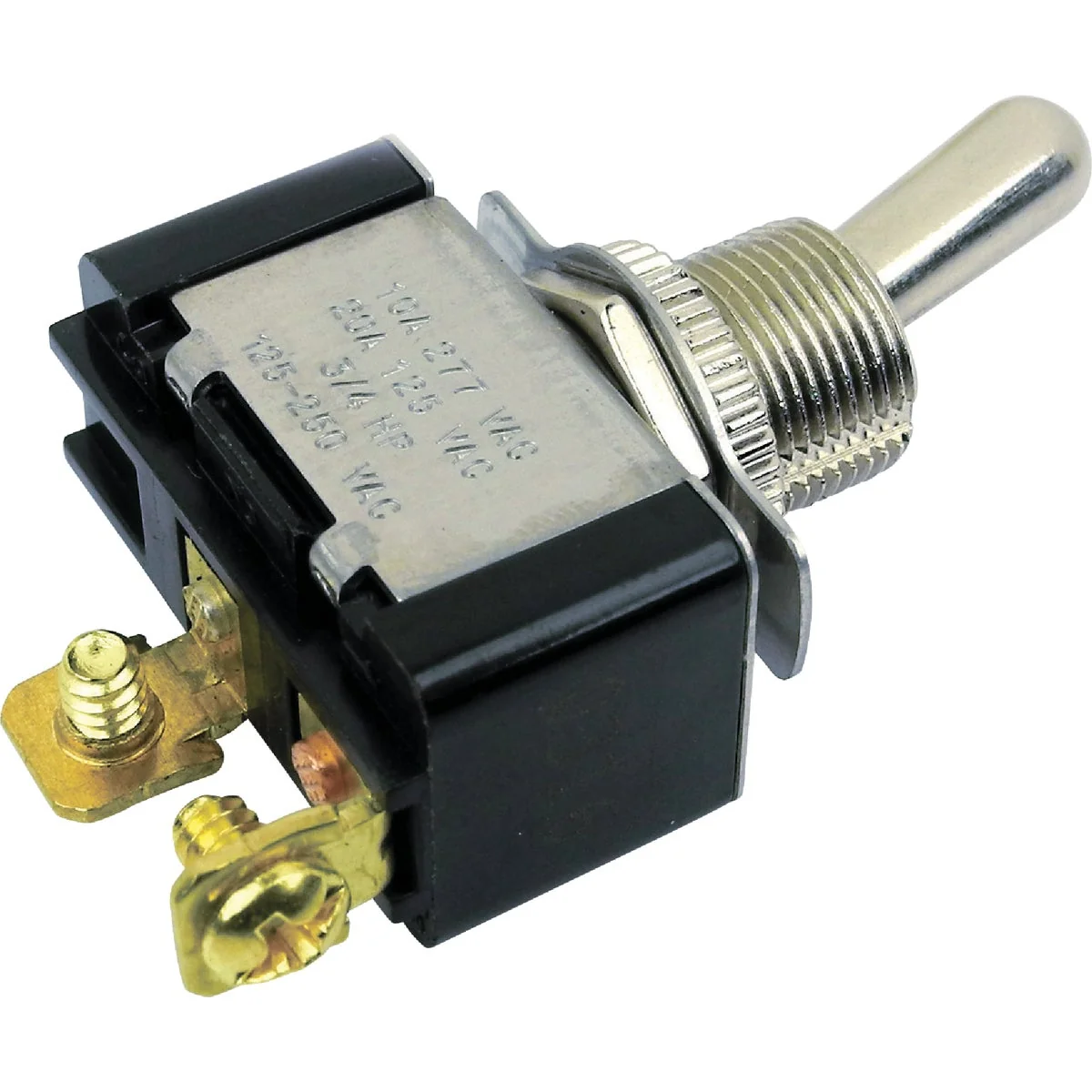 Verified Seachoice 2-Position 2-Terminal 25A 12V Toggle Switch Flexible