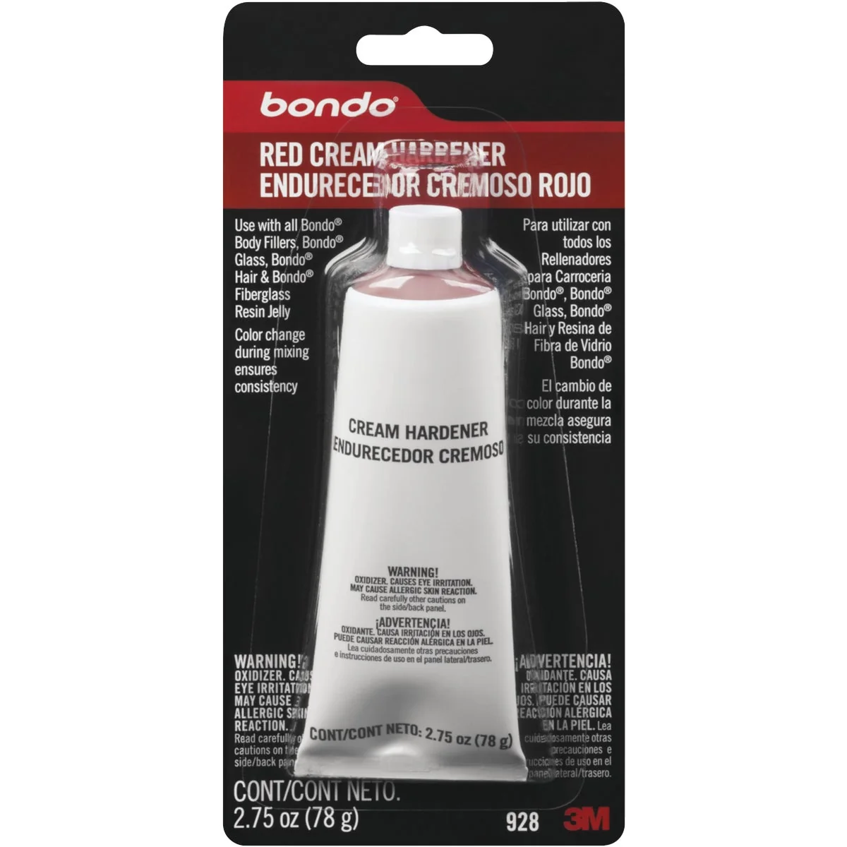 Exclusive 3M Bondo 2.75 Oz. Blue Cream Body Filler Hardener Elegant