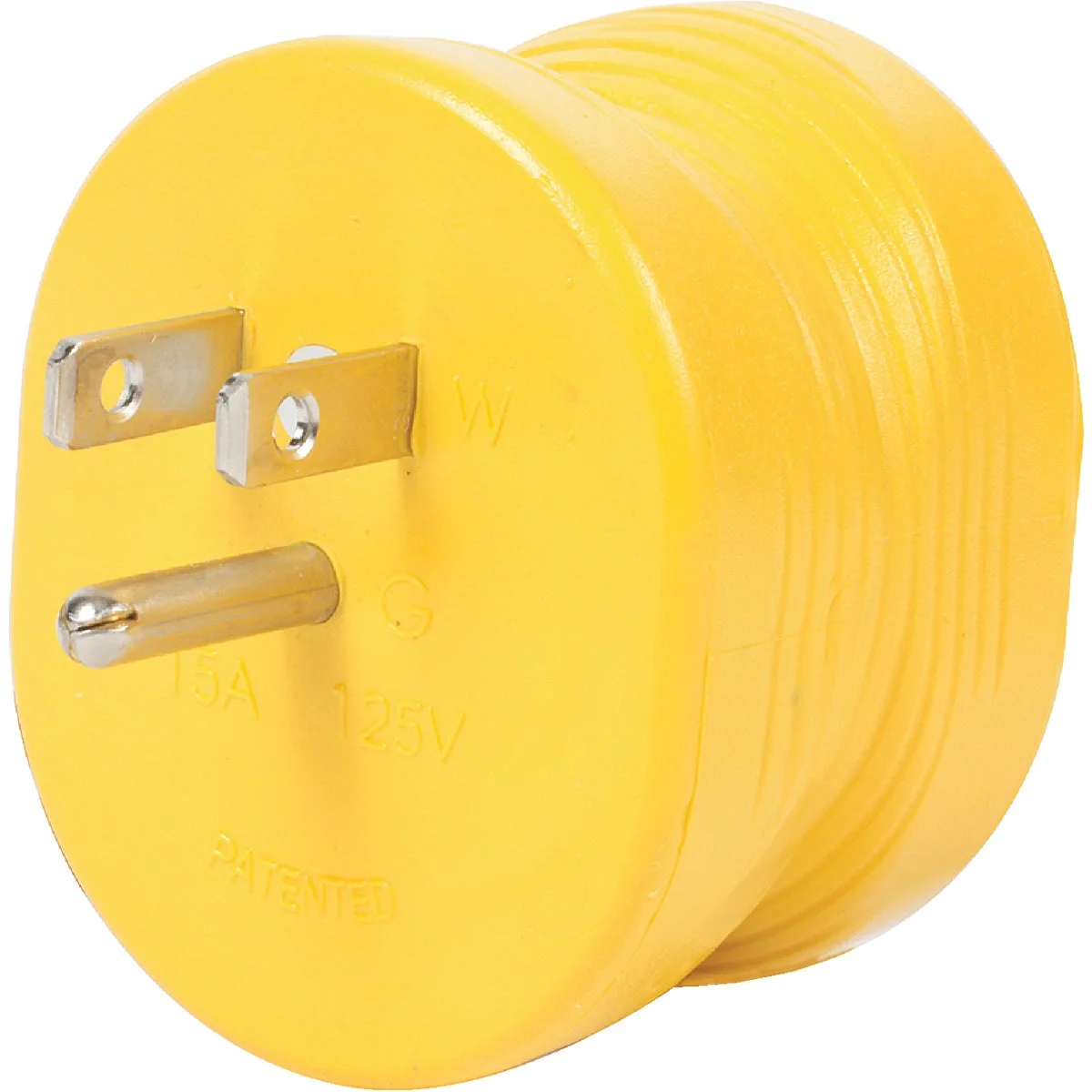 Traditional Camco Power Grip 15A Male to 30A Female RV Plug Adapter Convenient